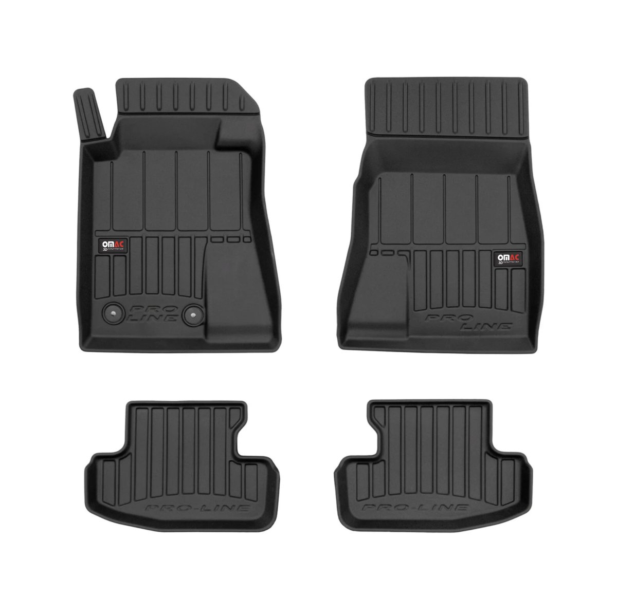 Ford Mustang Floor Mat - Omac - Proline Premium TPE - Black - '15-'21